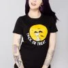 Unique Vintage The Raven X Peanuts Trick Or Treat T-Shirt