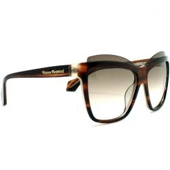Vivienne Westwood Cat Eye Sunglasses In Brown Accessories