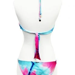 WILDFOX Swim Mermaid Dye Split String Bikini Bottom Bottoms