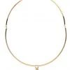 Wanderlust + Co Accessories Ava Choker In Gold/Rose