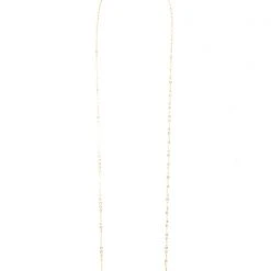 Wanderlust + Co Accessories Girlgang Necklace In Gold