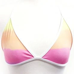 Swim Wildfox Sunset Contrast Reversible Bikini Top