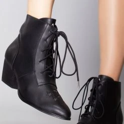 Y.R.U. Aura Witch Boots In Black
