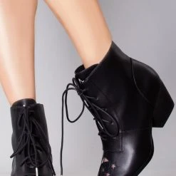 Y.R.U. Aura Witch Boots In Black