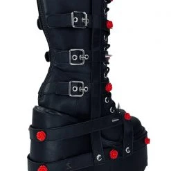 Y.R.U. Dune Bondage Rose In Black/Red