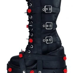 Y.R.U. Dune Bondage Rose In Black/Red