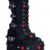 Y.R.U. Dune Bondage Rose In Black/Red