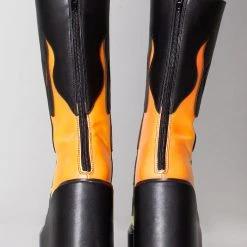 Y.R.U. World Tour Dune Lace Up Flame In Black/Yellow