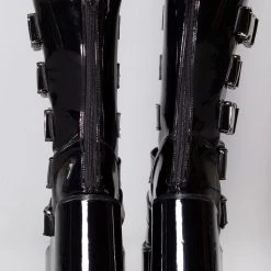 Y.R.U. Dune Techno Platform Boots In Black