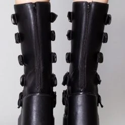Y.R.U. Dune X Blackout Platform Boots Shoes
