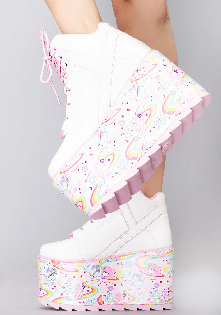 Y.R.U. Qozmo Care Bears Platform Sneakers