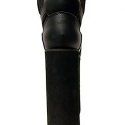 Y.R.U. Qozmo Sky Hi Platform Sneakers In Black Shoes