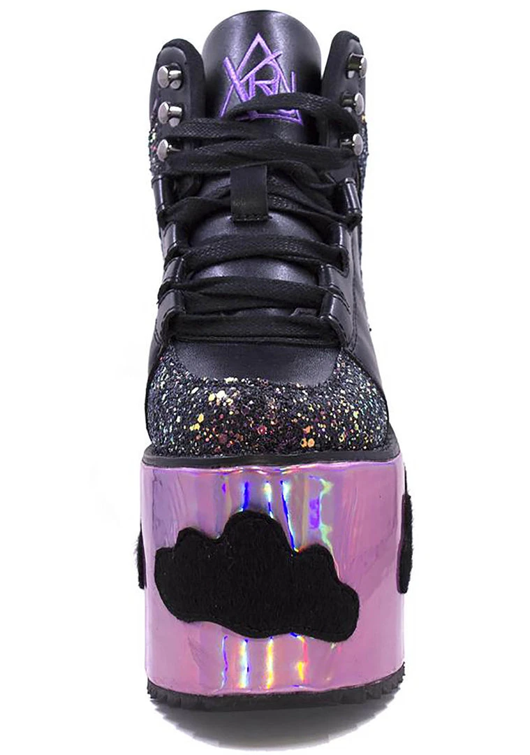 Y.R.U. Qozmo Night Sky Sky Platform Sneakers