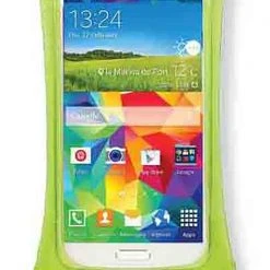 DiCAPac 5.1" Universal Waterproof Smartphone Case In Green