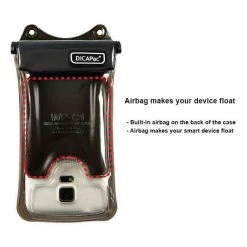 DiCAPac 5.1" Universal Waterproof Smartphone Case In White