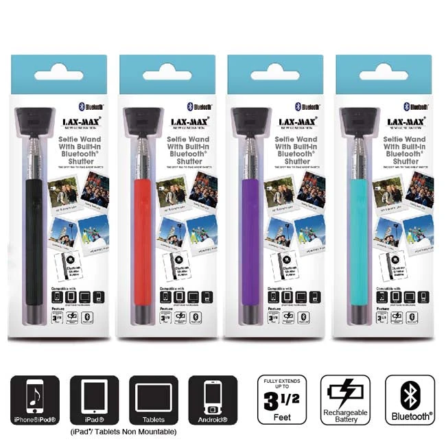 LAXMAX Bluetooth Selfie Sticks Accessories