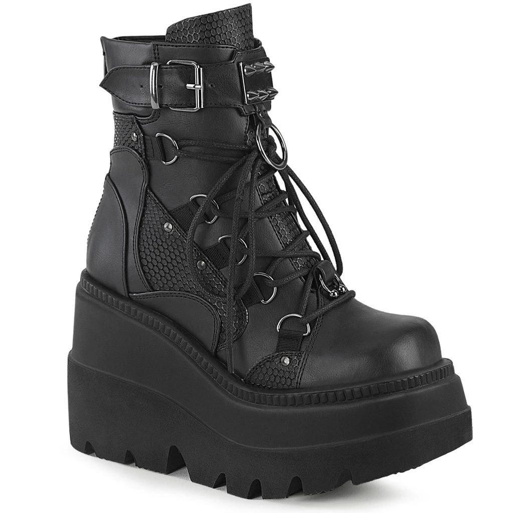 Demonia Headhunter Platform Boots