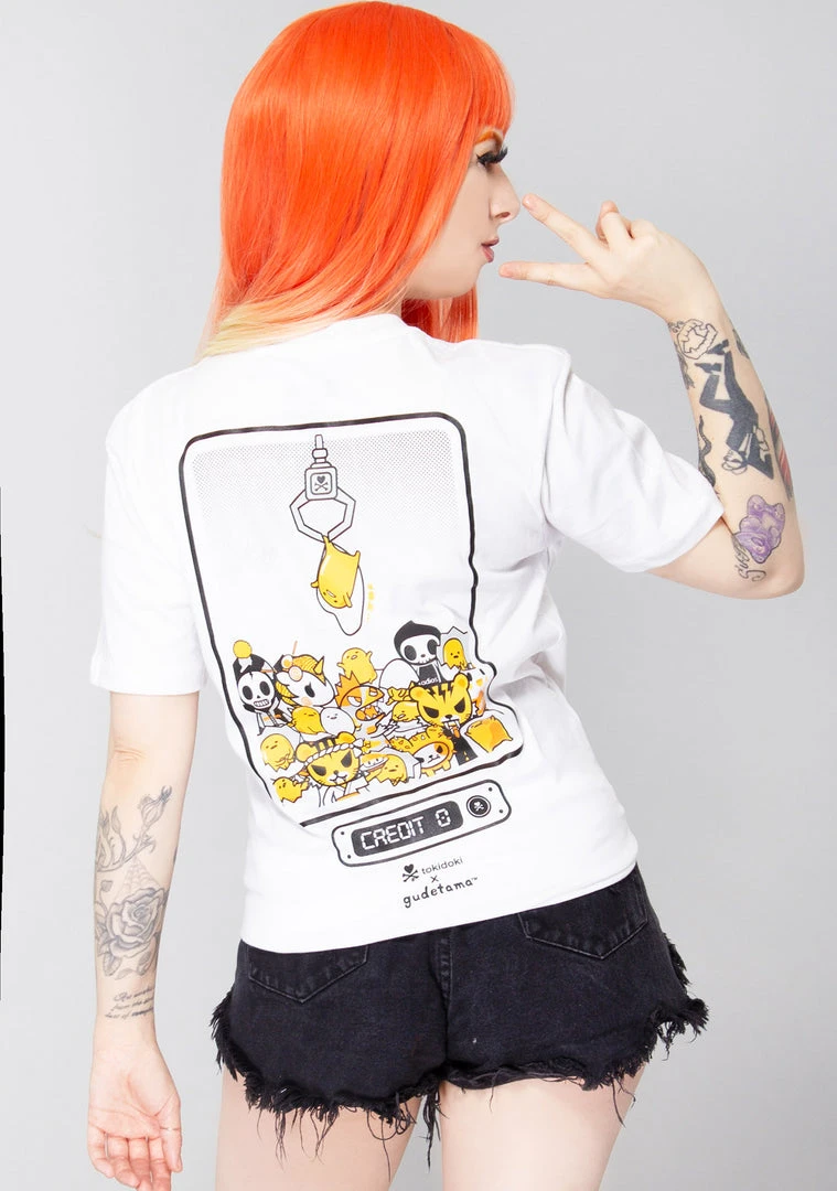 Tokidoki Gudetama Claw Machine T-Shirt